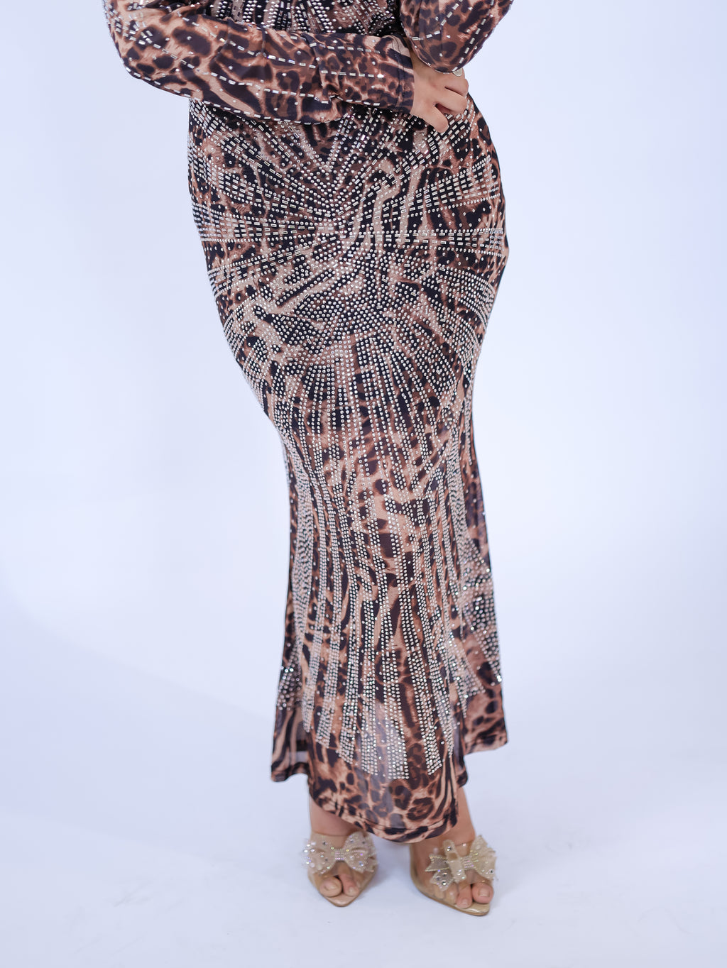 Leopard Luxe Gown