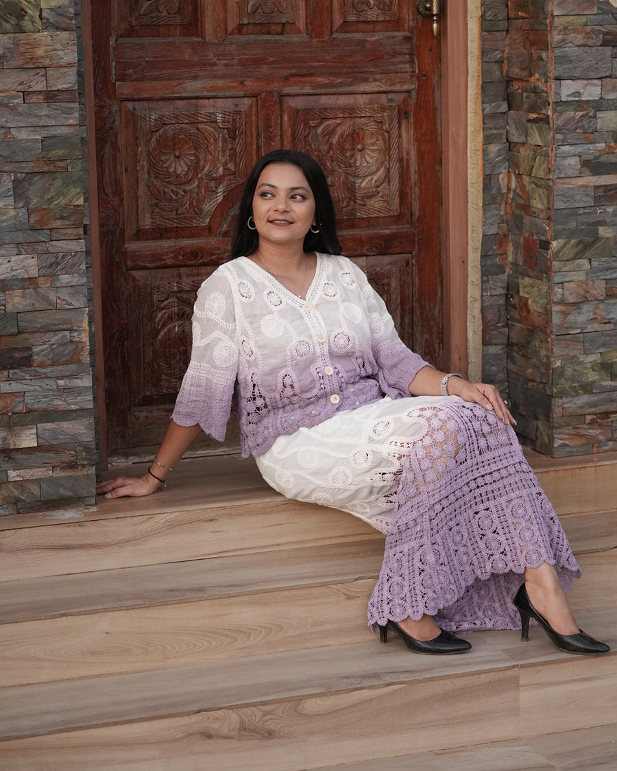 Lavender Mist Crochet Co-ord Set