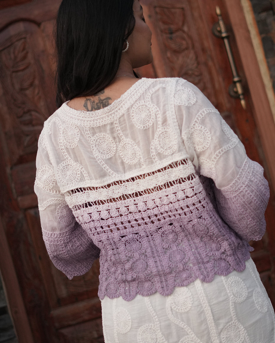 Lavender Mist Crochet Co-ord Set