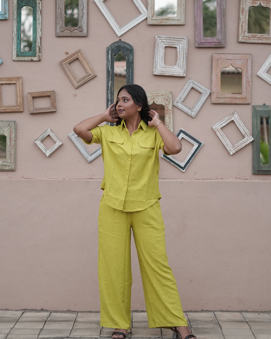 Lime Ease Co-ord Set